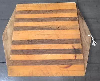 K2 VTG 10x12 WOOD CUTTING BOARD BUTCHER BLOCK FARMHOUSE CHARCUTERIE COTTAGE CORE • $19.99