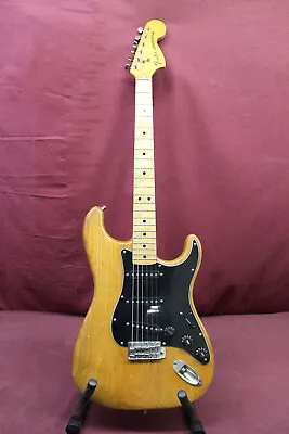 Fender USA Stratocaster Electric Guitar Natural Ash Maple Neck 1977-1978 • $2699.95