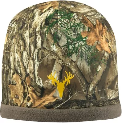 Hot Shot Mustang Mens Fleece Realtree Edge Camo Winter Hunting Beanie - 1E308C • $21.40