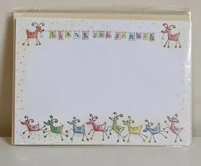 Christmas Greeting Card Postcard Style Thank You From Phoenix Trading Pack Of 10 • $1