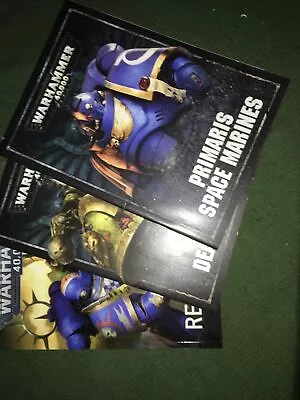 New Warhammer 40k Primaris Space Marines Book From Dark Imperium Games Workshop • £15