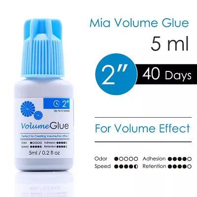 £15.52 • Buy 5ml Mia Volume Fusion Lash Glue Adhesive Eyelash Extension Semi Permanent