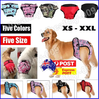 $9.69 • Buy Washable Female Pet Dog Cat Nappy Diaper Physiological Pants Panties Underwear.