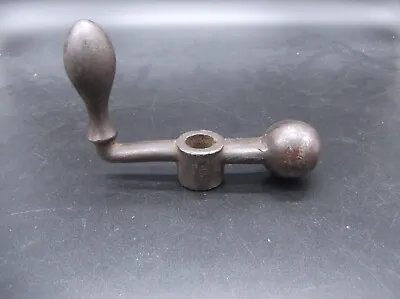Antique Vintage Cast Iron Crank Handle Blacksmith Milling Lathe Tool • $39.99