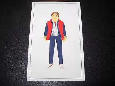 MAX DALTON Marty McFly Back To The Future Michael J Fox 2X4  Poster Handbill B • $2.99