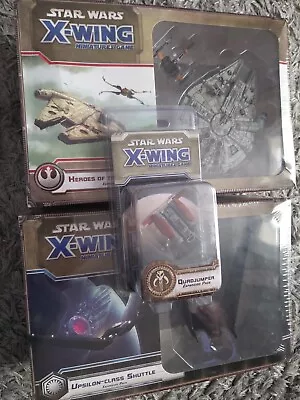 Star Wars X-Wing Miniatures Game Bundle (New) • £16