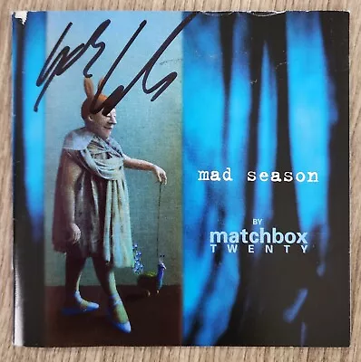 Kyle Cook Signed Matchbox Twenty - Mad Season CD Booklet Lead Guitarist RAD • $29.99