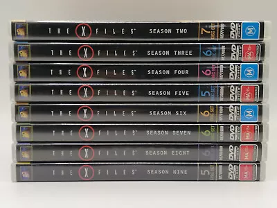 The X-Files TV Series Season 2-9 DVD Box Sets 47 Discs Region 4 Free Post • $49.95