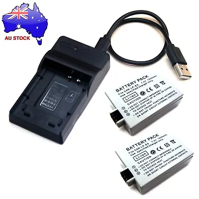 Battery Pack / USB Charger For Canon EOS 1000D EOS 450D EOS 500D Brand New • $56.98