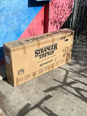 $478 • Buy Schwinn Stranger Things Sting-ray Netflix Lucas Bike Limited Ed. Nib