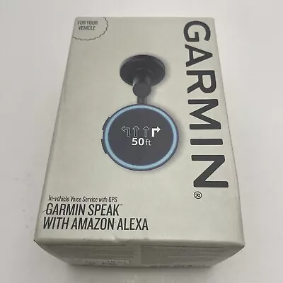 Garmin Speak 010-01862-01 GPS With Amazon Alexa - Black Brand New • $53.97