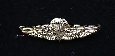 Mini Jump Wings Us Marines Navy Anglico Recon Badge Wing Hat Pin Fmf Highway Wow • $10.85