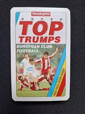 Super Top Trumps European Club Football Waddingtons Complete Card Game From 1992 • £4.50