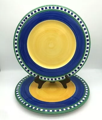 2 Mikasa Firenze 13  Charger Plates - Hand Crafted In Portugal - Set Of 2 • $40