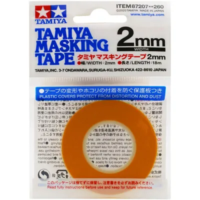 Tamiya Masking Tape 2mm Scale Model Making Accessory 87207 Plastic And R/C Kits • £5.20