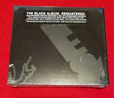METALLICA - The Black Album Remastered Expanded Edition - 3 CD Box Set • $23.95