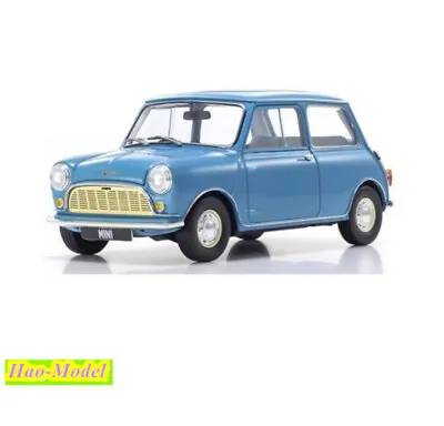 KYOSHO 1/18 Morris Mini Minor Model Car Diecast Metal Collection Hobby Gifts • £194