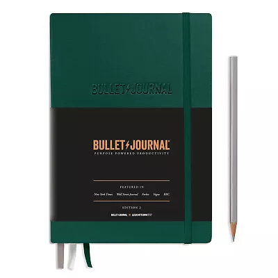 Leuchtturm1917 Bullet Journal Edition 2 A5 Hardcover - Green 23 • $54.95