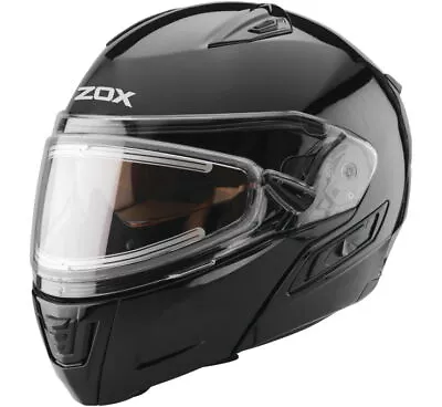 Zox Condor SVS Black Snow Modular Helmet W/ Electric Shield Adult Sizes SM - 2X • $84.99