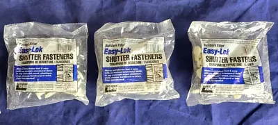 Shutter-Lok Shutter Fastener White 12 Pack (3 Pack) • $17.89