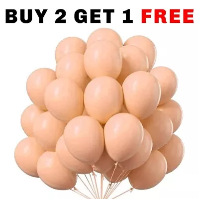 10-200 Macaron Pastel Balloons Birthday Baby Shower Ballons Party Decoration UK • £1.99