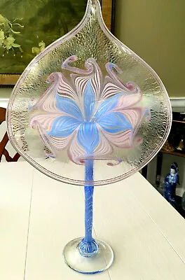 Vintage Vandermark Art Glass Jack In The Pulpit 1970's • $145