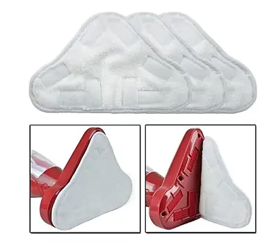 6X Microfibre Floor Mop Pads Washable Replacement For H2O H20 X5 Steam Mop • £9.99