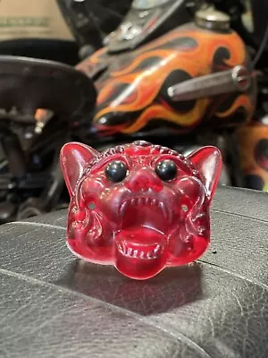 Mini Cat Face Vintage Chopper Brake Light Taillight Honda NOS Knucklehead  Buco  • $129