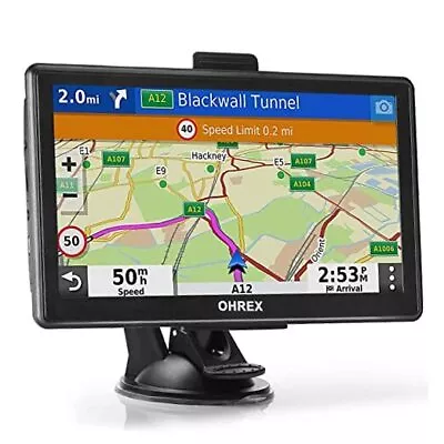 N800 GPS Navigator For Car With Bluetooth 7” Truck GPS 7 Inch Bluetooth Black • $92.58