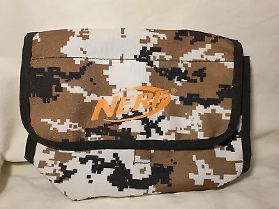 Nerf Camo Ammo Belt Pouch 2009 Hasbro Brown Desert Camouflage  • $23.95