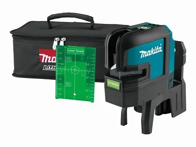 Makita SK106GDNAX 12 Volt CXT Cordless Self-Leveling 4 Point Green Laser • $450