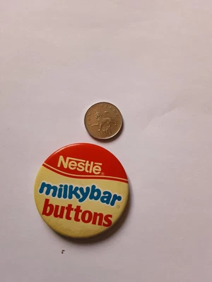£1 • Buy NESTLE Milky Bar Buttons Badge