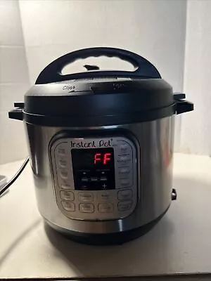 Instant Pot Duo IP-DUO60 V3 6 Quart 7-in-1 Electric Pressure Cooker. Tested! SH • $42.50