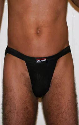 £14.50 • Buy SafeTGard USA 1  Mens Swimmer Jogger Jock Strap In BLACK