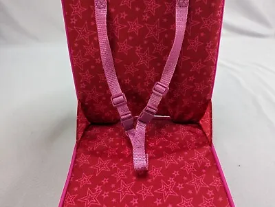 American Girl Doll Pink Star Car Seat For 18” Doll Good Used Condition 2013 • $14.99