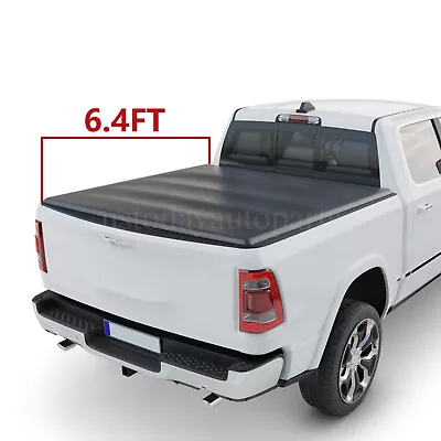 6.4FT Soft Tri-Fold Truck Bed Tonneau Cover For 02-24 Dodge Ram 1500 2500 3500 • $135.74