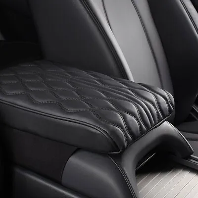 Black Car Center Console Armrest Pad Cushion Mat Cover Auto Interior Accessories • $26.68