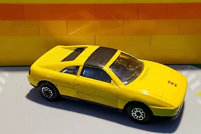 Maisto Motor Works 1/64 Die Cast Metal Exotics Ferrari 348ts Model Car Yellow • $2.99