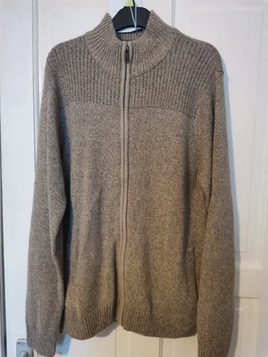 £2.50 • Buy CLEARANCE -  M&S Mid Brown Zip Up Cardigan Size Medium - A997