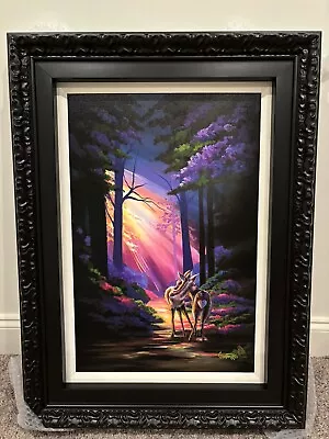 Michael Godard LOVE MY DEER Giclee Hand Embellished Signed On Canvas LE #197/200 • $899