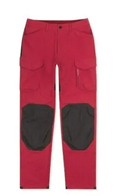 Musto Evolution Men's Performance Sailing Trousers In Red. Size 40R.  • £40