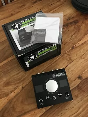 Mackie Big Knob Passive 2x2 Studio Monitor Controller For Recording + Monitoring • £45