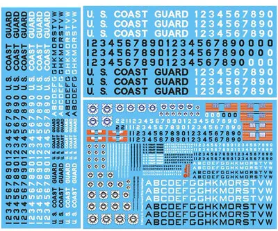 1/350 US Coastguard Decal SetMilitary Model Accessory NW35080 • $16.99