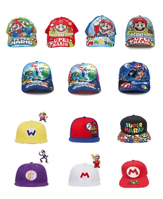 Mario Hat Super Mario Bros Adjustable Cap • $9.99