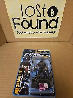 Hasbro Gi Joe Pursuit Of Cobra Tornado Kick No. 1009 Snake Eyes Nib • $15