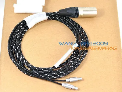 Amazing Balanced Upgrade Cable For HD800 Headphones XLR 4 Pins CANNON PLUG 2.5M • $153