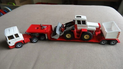 £23.99 • Buy Siku 2125 LOW LOADER & 6W Tractor + ZETTELMEYER SHOVEL LOADER Good Unboxed