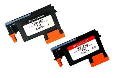 940 PRINTHEAD BLACK / YELLOW/MAGENTA/CYAN C4900A For HP OfficeJet Pro 8500 8000 • $36.98