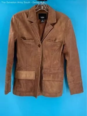 Mossimo Womens Button Down Suede Jacket Size Small • $9.99