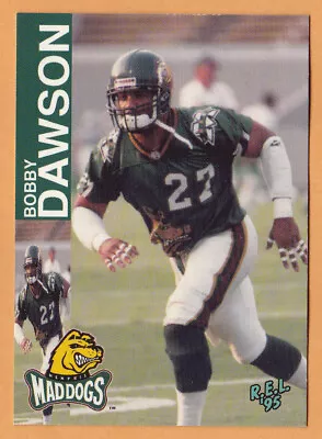 Bobby Dawson 1995 REL CFL Card #61 Memphis Mad Dogs  Illinois • $2.88